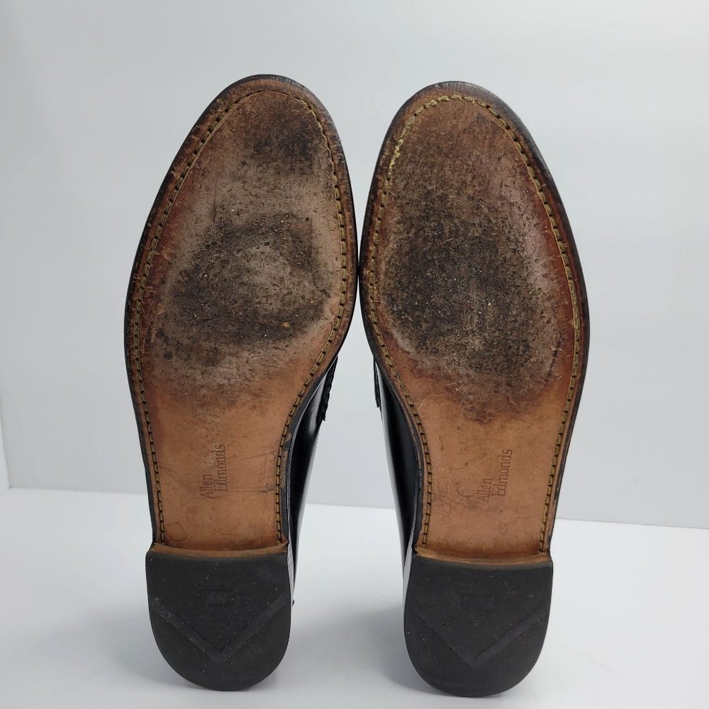 Allen Edmonds Walden Penny Loafer Men's Casual Dress Shoes Black US Size 12B - Picture 7 of 8